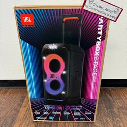 Jbl Partybox Stage 320 Bluetooth Speaker - Payments Available - Pay $5 Down To take It home 