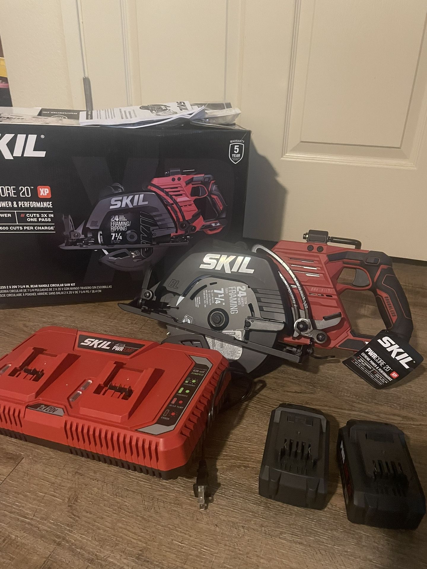 Skil 2x20v circular saw