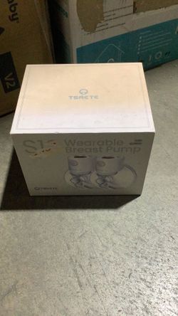 TSRETE Double Wearable Breast Pump, Electric Hands-Free Breast Pumps with 2 Modes, 9 Levels