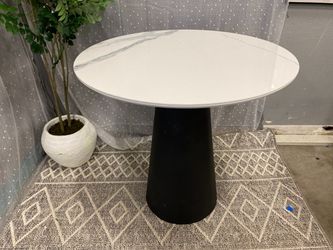 Marble Top Style Conical Base Table