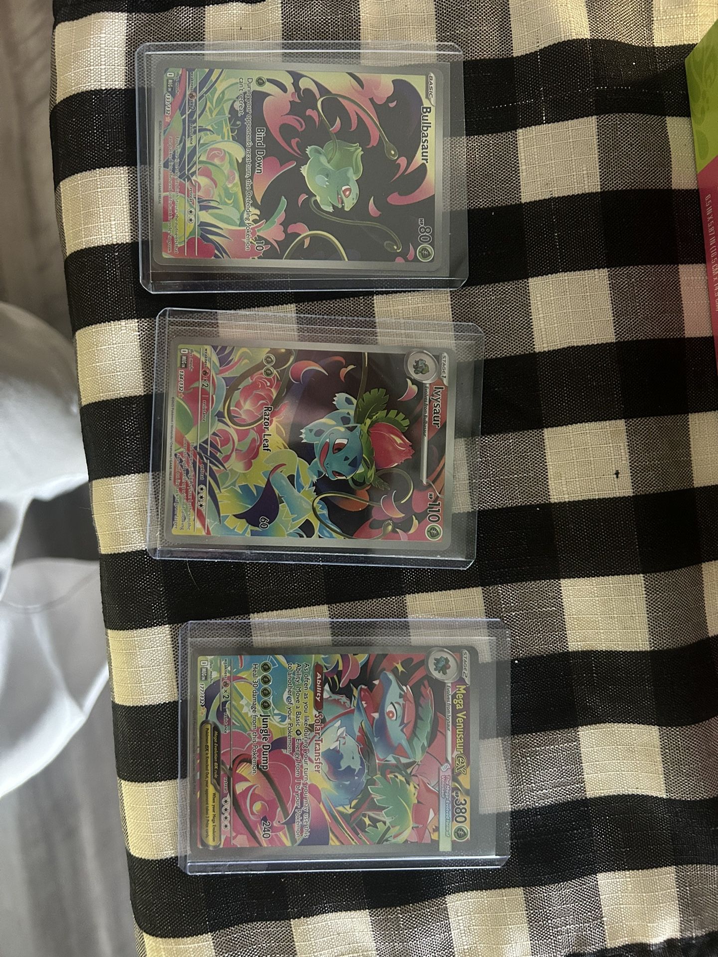 Pokemon Venusaur Ivysaur Bulbasaur Set Mega Evolution