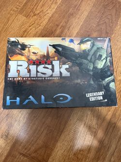 Risk Halo Legendary Edition Board Game Hasbro Strategy War 2012