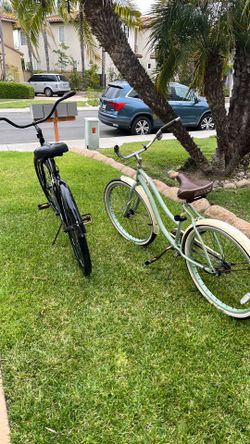 His & hers beach cruisers