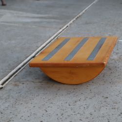 Balance board. Ankle Support. Workout Board.