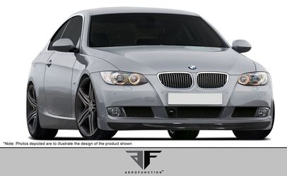 Blemished 2007-2010 BMW 3 Series E92 2dr E93 Convertible Carbon AF-1 Front Add-On Spoiler ( CFP ) - 1 Piece (S)