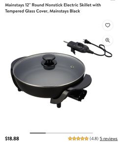Electric Skillet 12”