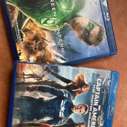 Marvel/DC Superhero Movies Blu-ray