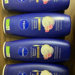 4/$15 Nivea Body Wash 