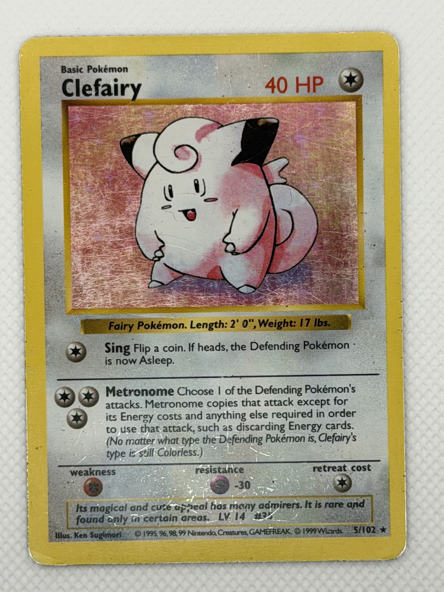 Shadowless Clefairy