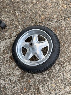 Jackson Spoked 15-1/2 in. D Wheelbarrow Tire Rubber