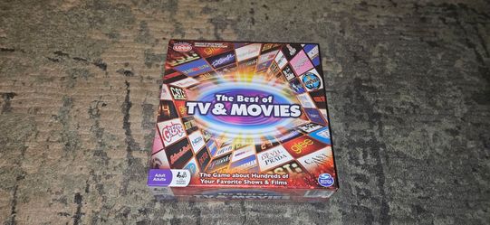 The Best of TV & Movies ~ Trivia Board Game (2014)  Brand NNew & Factory Sealed!