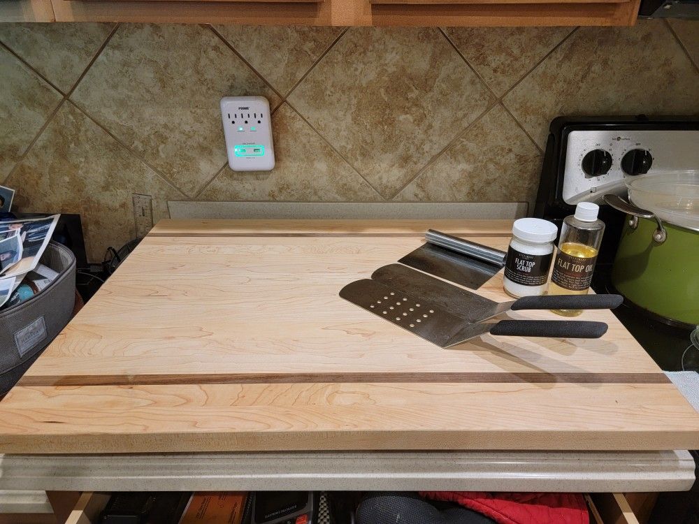 STEELMADE FLAT TOP GRILL FOR 30 INCH CERAMIC RANGE STOVES$125 Obo