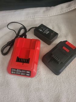 Bauer 20V 2ah charger and battery