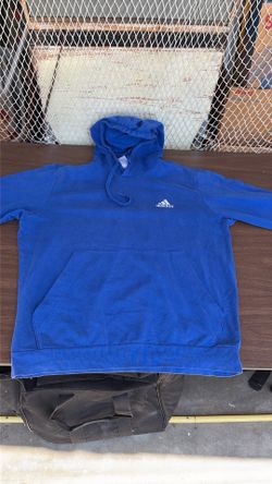 Blue Adidas Hoodie (Adult L)