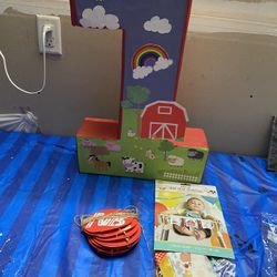 Baby 1st Birthday Farm Theme