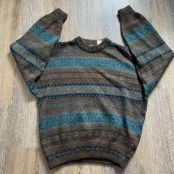 Vintage Marshall Fields Wool Grandpa Style Sweatshirt 