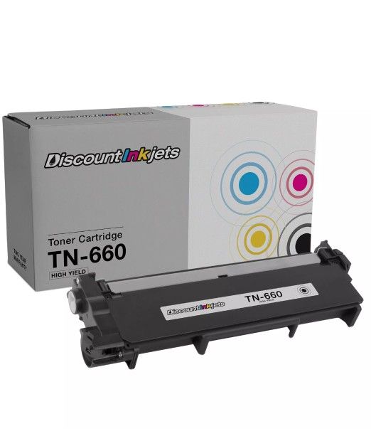 High Yield BLACK Toner Brother TN660