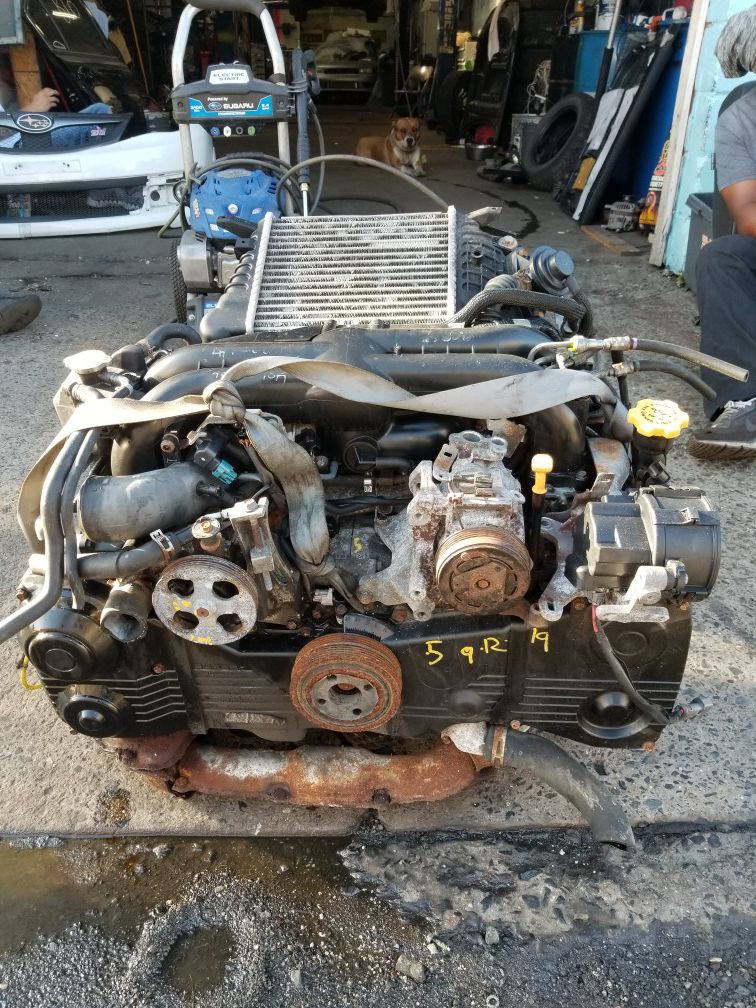 Subaru engine and turbo