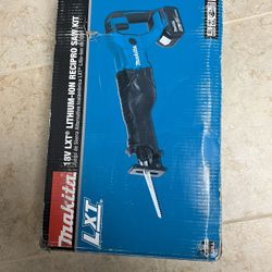 🔧 Makita 18V LXT Reciprocating Saw Kit – Brand New 