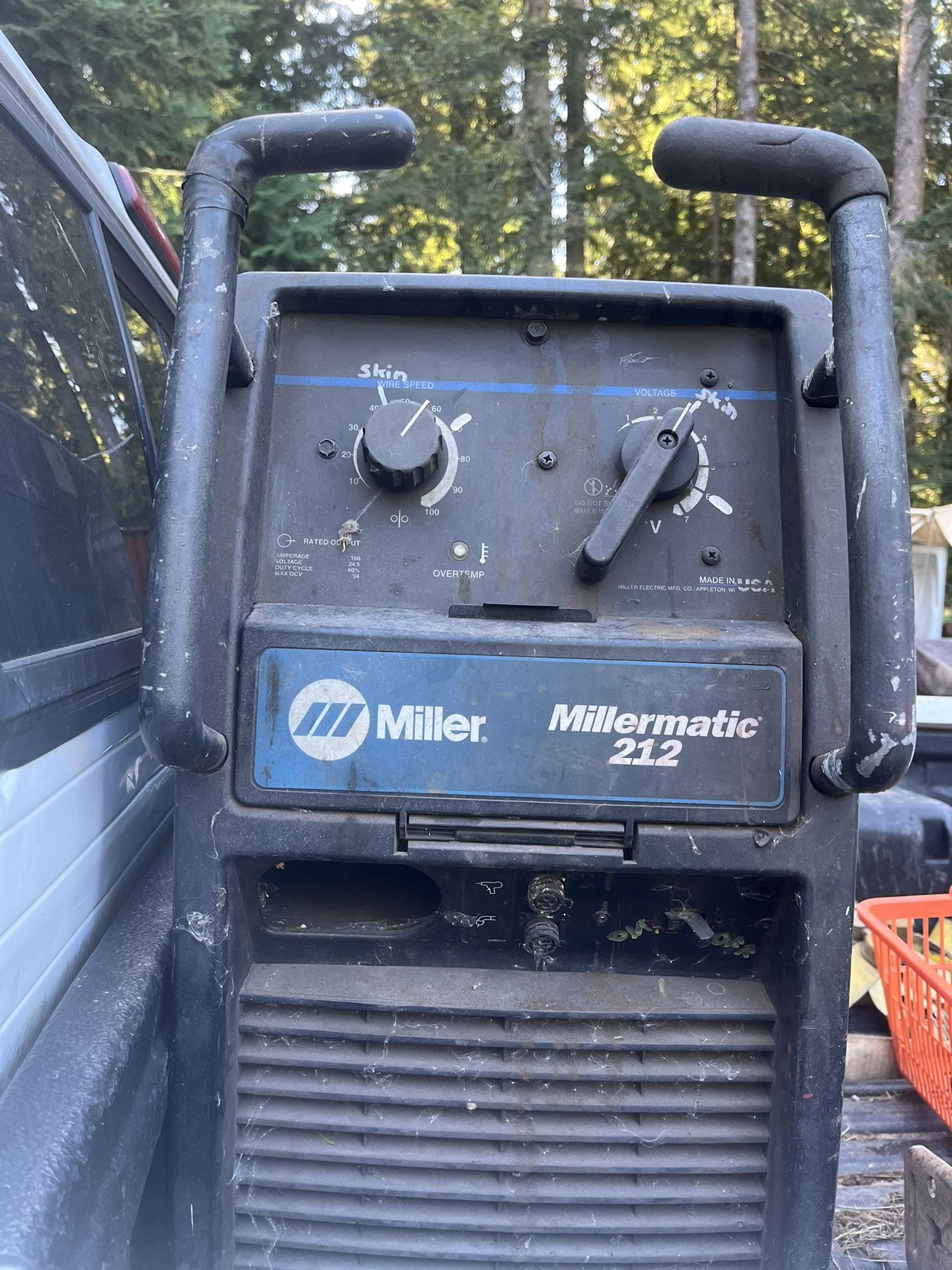 Millermatic 212 Welder Wire Feed