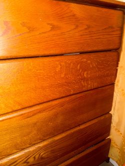 5-Drawer Wooden Tall Dresser (Budget / Fixer-Upper)