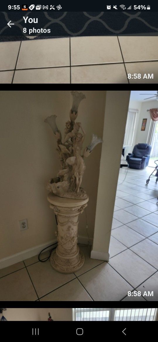 Water Fountain And Vase