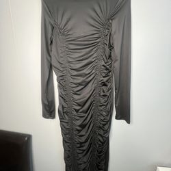 Scrunched Sides Dress