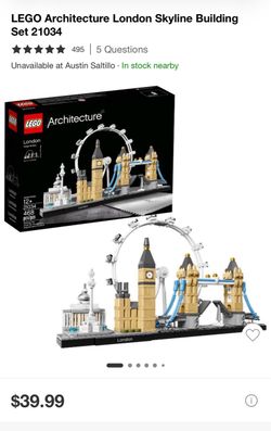 Lego : London Skyline (Set 21034),  $18
