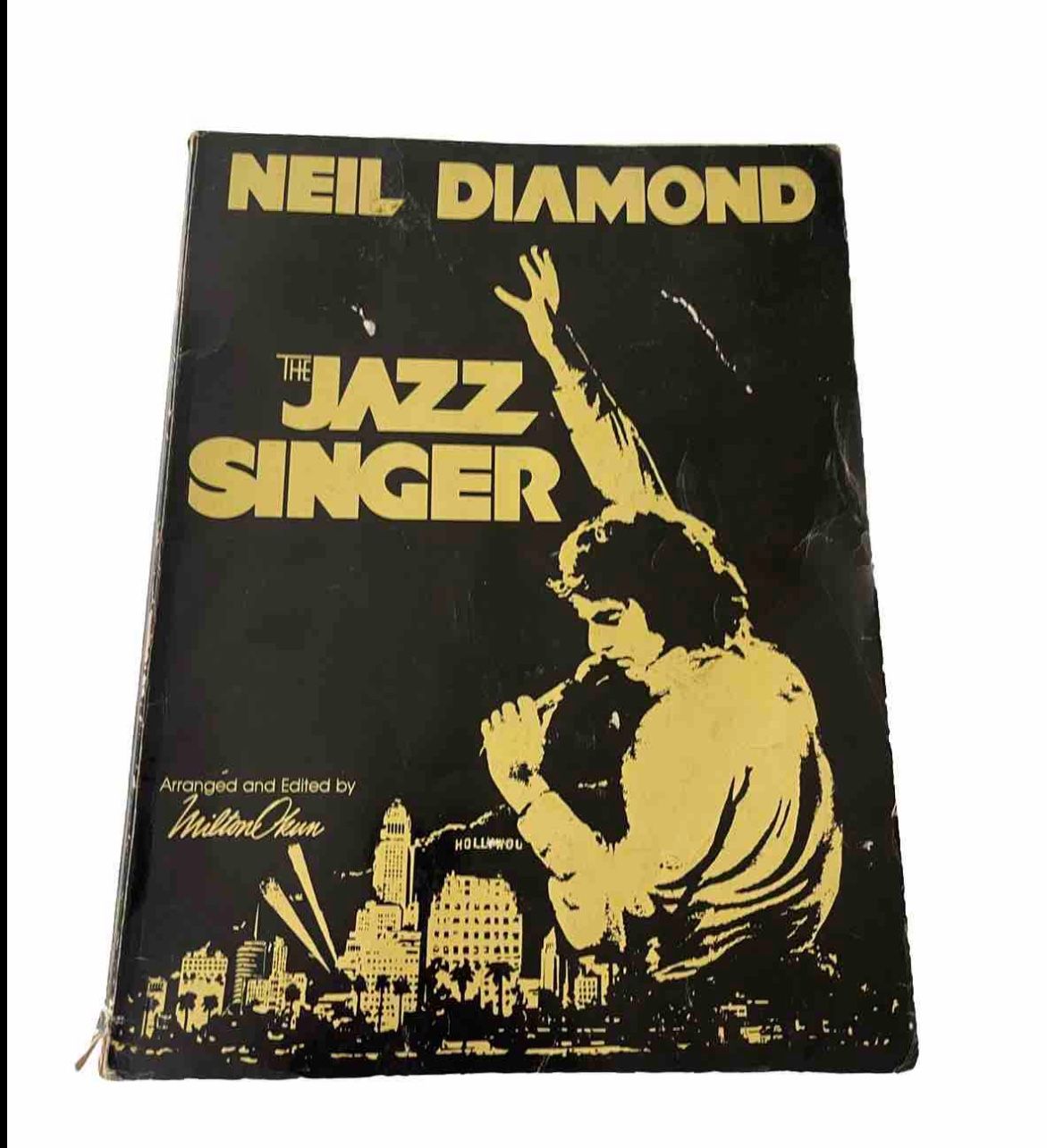 Neil Diamond The Jazz Singer Piano Vocal Guitar New Music Book (1129-1130)