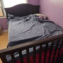 Full Size Bed And Matching Dresser 