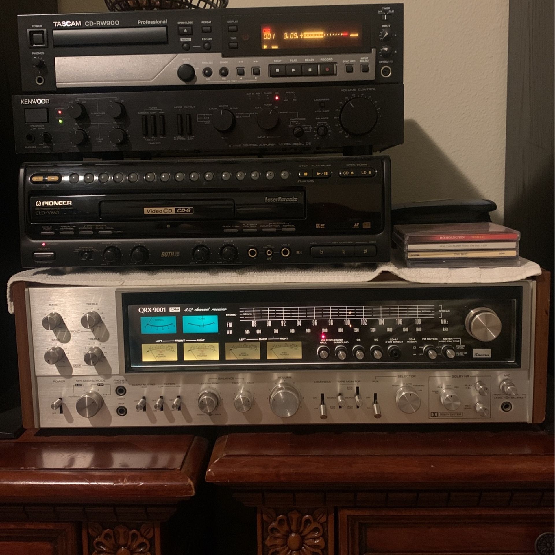Sansui QRX-9001 Stereo Receiver
