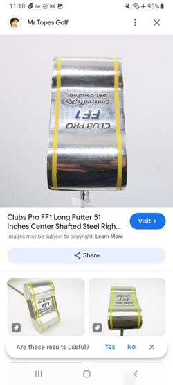 Left Or Right, Putter, 51 Inch, Louisville Club Pro FF1,  Golf Club, 