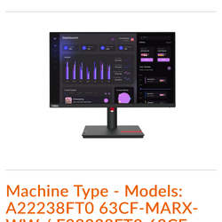 Lenovo Think vision Monitor