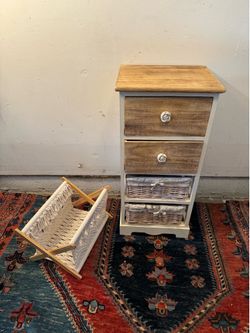 Dresser and magazine stand