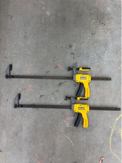 DEWALT ToughSeries Trigger Bar Clamps – Set of 2
