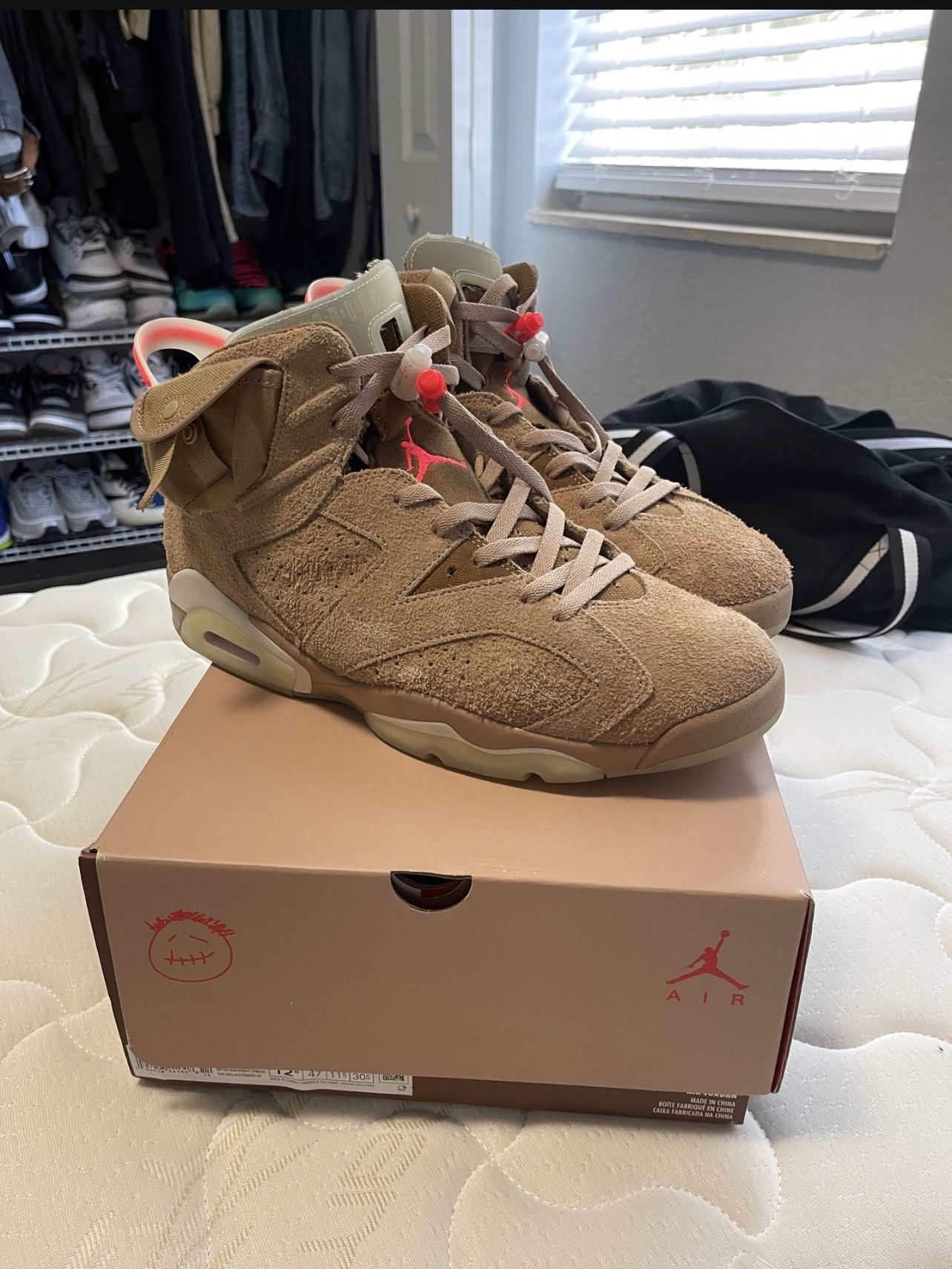 Jordan 6 Retro Travis Scott British Khaki