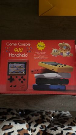 Mini Handheld Game Console 400 Games