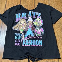 Bratz  Fashion Graphic Tee featuring Cloe, Yasmin, Sasha, and Jade Small to medium frame  Smoke free home
