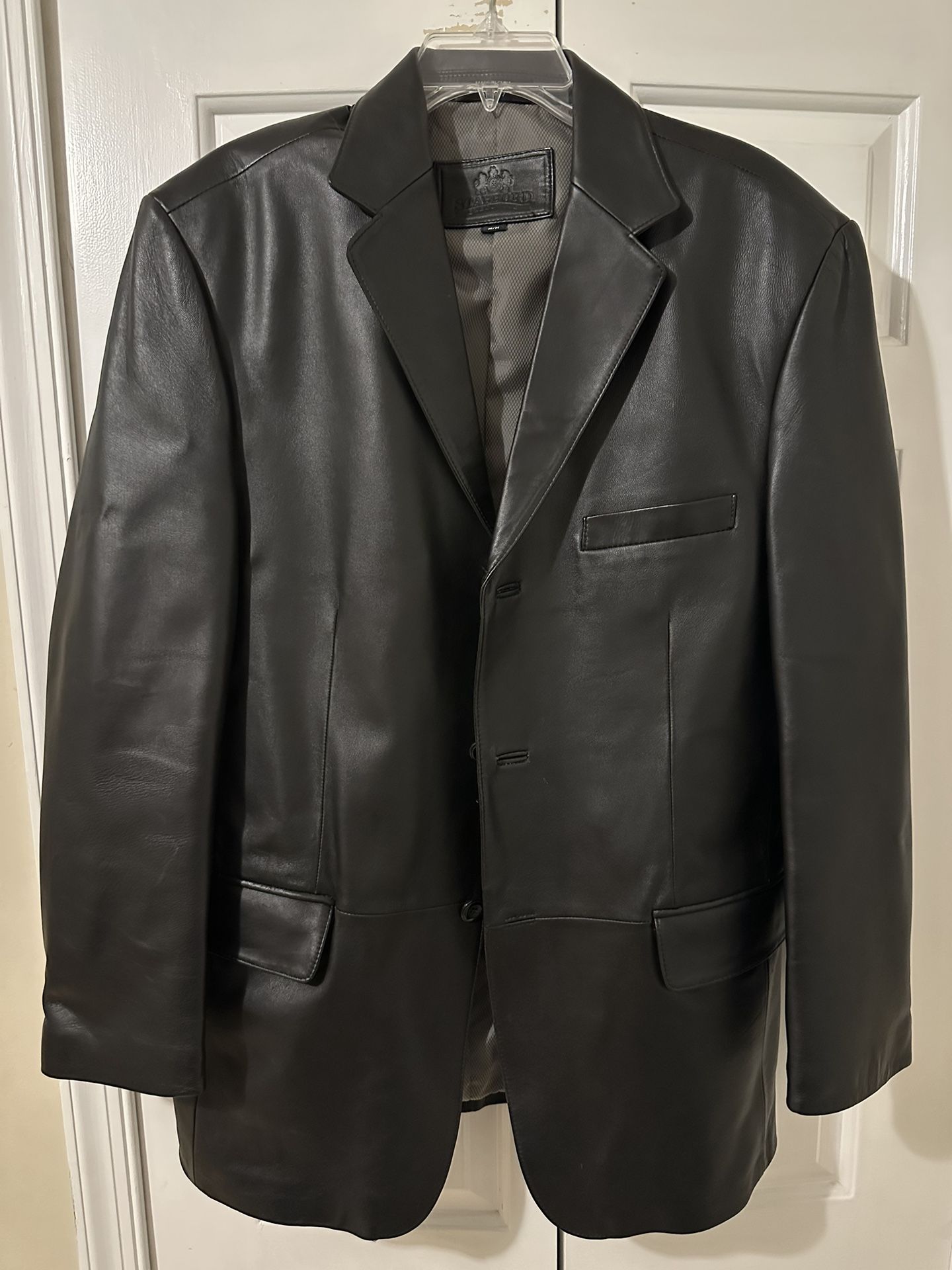 Men’s Stanford Leather Blazer