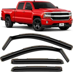 Voron Glass Window Deflectors 4-Piece Set