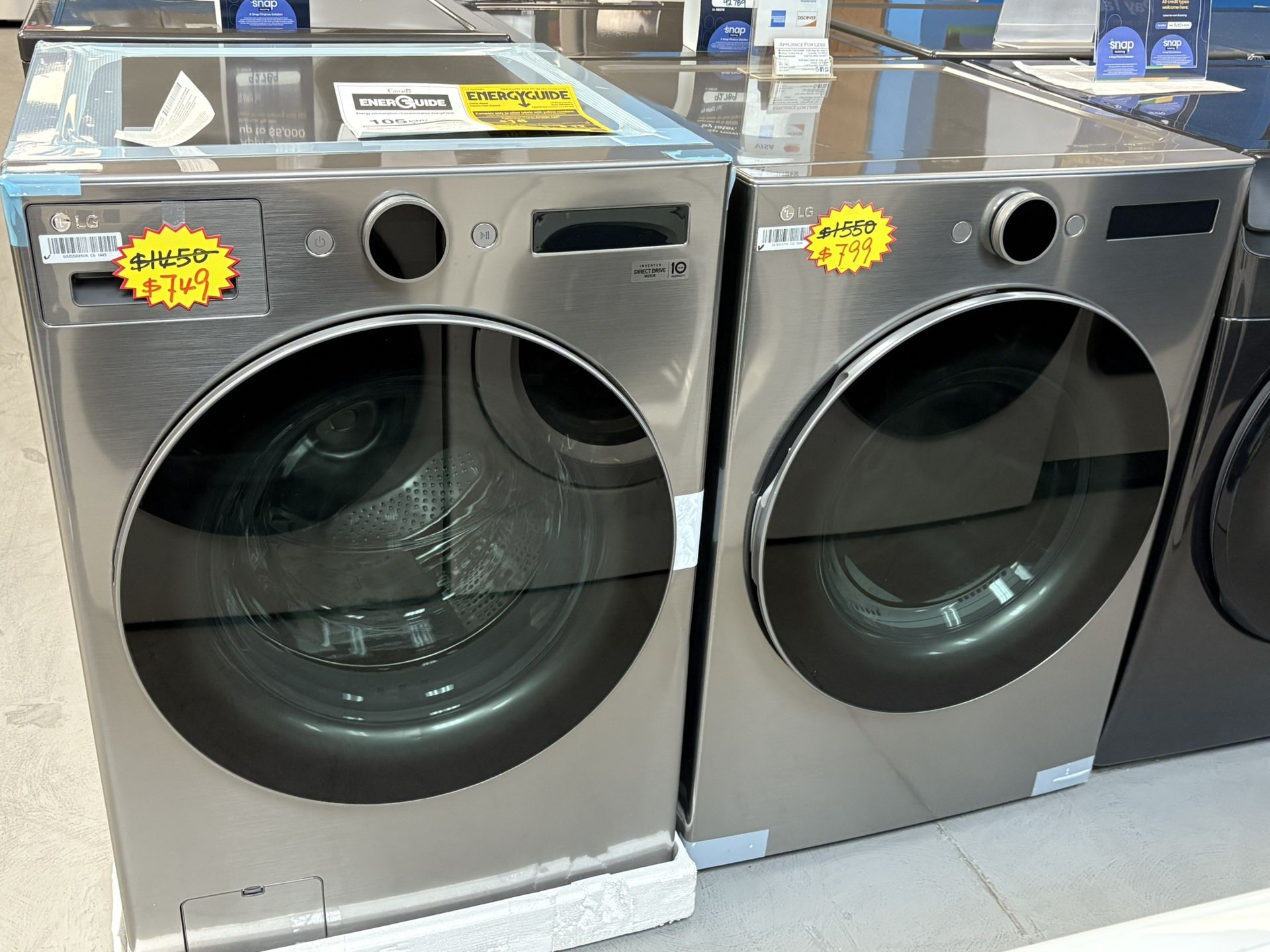 LG Stackable Washer and Gas Dryer🔥