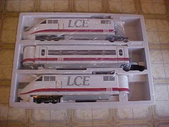 This is for a LGB size, European Passenger Train Set "LCE" by Lehamann.