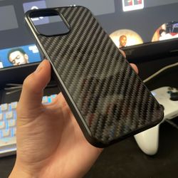 iPhone 12 Pro Max Carbon Fiber phone case