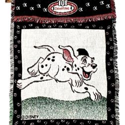 New with Tags Vintage 1996 Disney 101 Dalmatians Hanging Tapestry