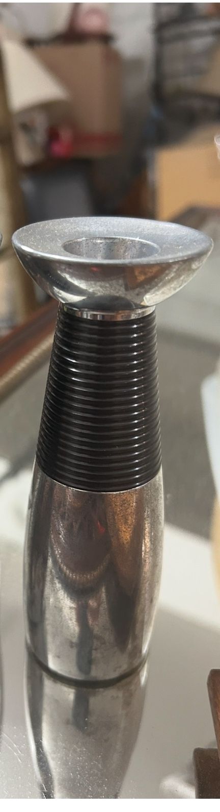 Pewter Candleholders from Royal Holland, 1960s