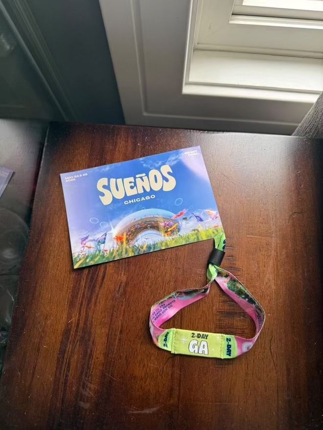 Sueños’s 2 Day, GA Ticket