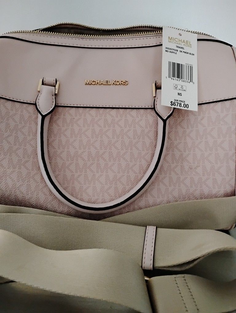 New Michael Kors Leather Bag