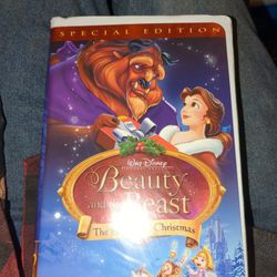 Beauty And The Beast Enchanted Christmas Vhs Special Edition 