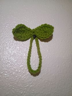 Crocheted Headphone Charm