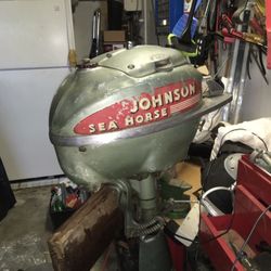 1948 Johnson Sea Horse 5 HP Outboard Motor 